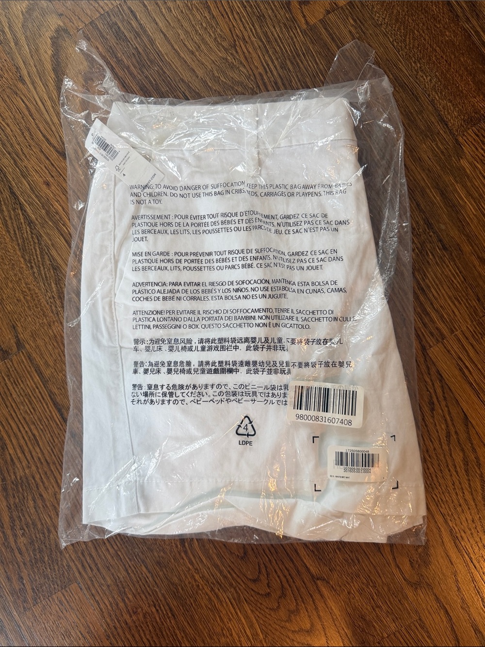 Old Navy White Cotton Blend Shorts